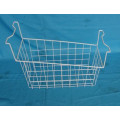 small store supermarket chest freezer basket